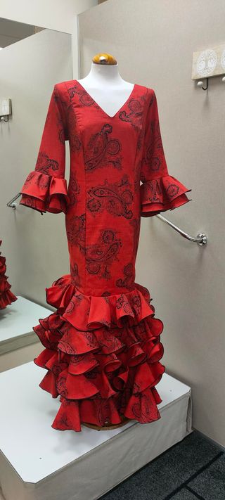 Traje de flamenca