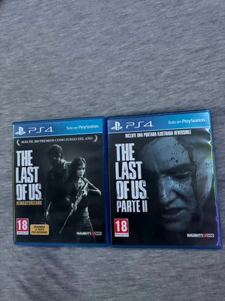 The last of Us Part I y The last of us Part II