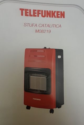 Stufa x bombola gas gpl metano catalitica telefunk