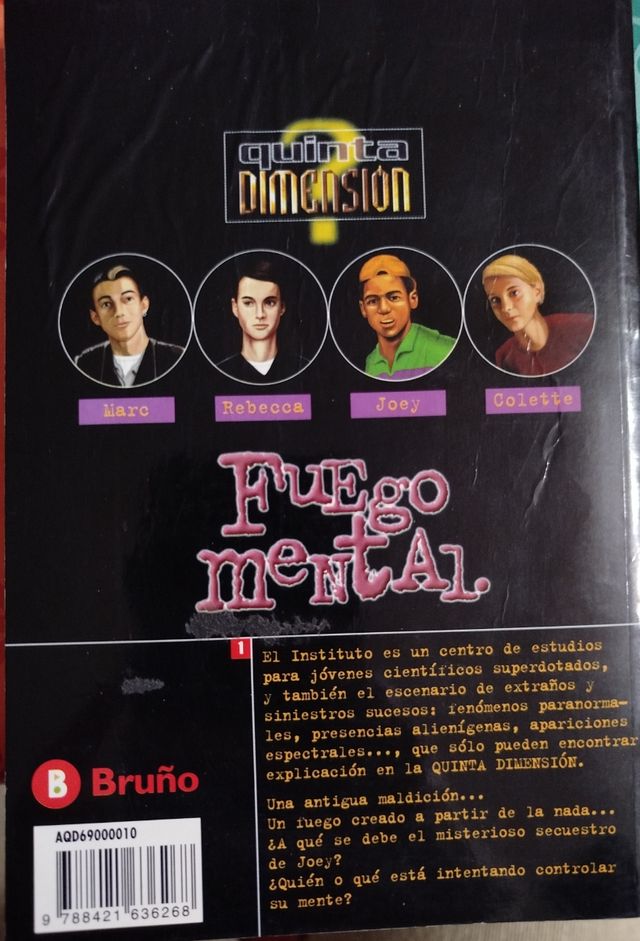 Fuego mental (Quinta dimensión, 1)