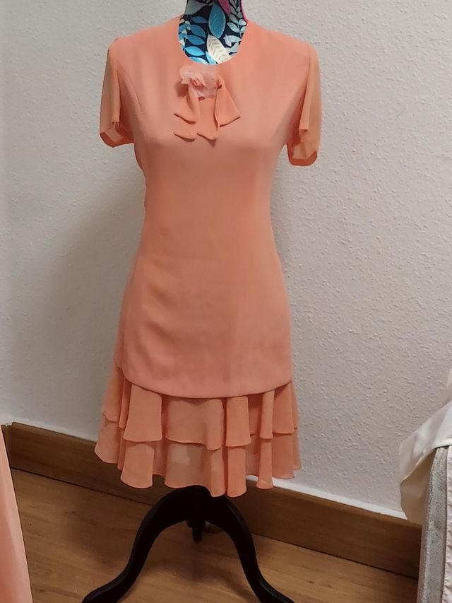 Traje de ceremonia vestido con chaqueta