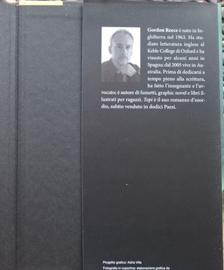 Libro "Topi" thriller Gordon Reece 2011