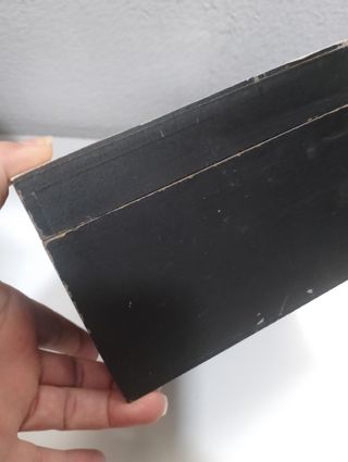 Gran caja antigua con nácar