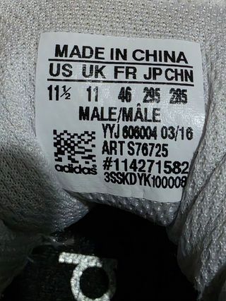 Zapatillas adidas pureboost zg  S76725 29.5