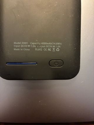 Custodia con batteria per iPhone XS