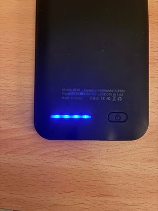 Custodia con batteria per iPhone XS