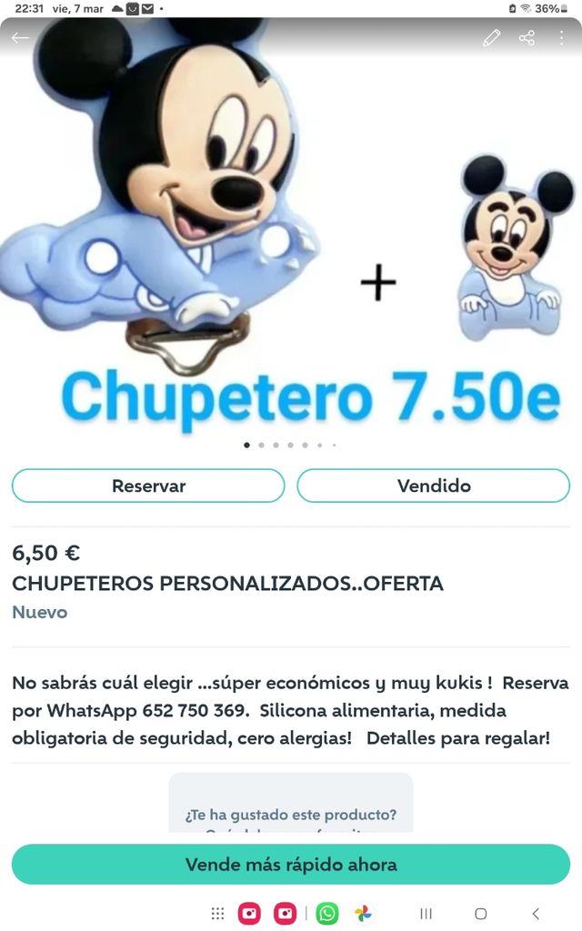 CHUPETEROS PERSONALIZADOS...