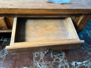 Mesa baja rústica 