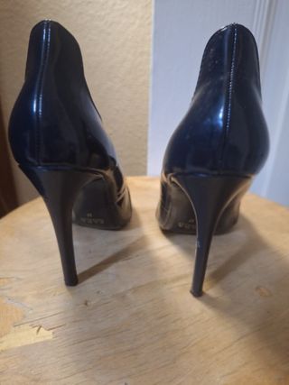 Zapatos zara tacón 