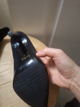Zapatos zara tacón 