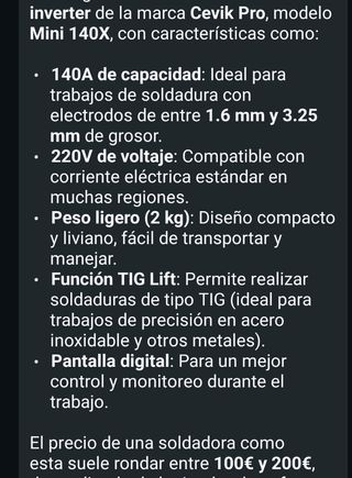 Maquina soldar de electrodos 