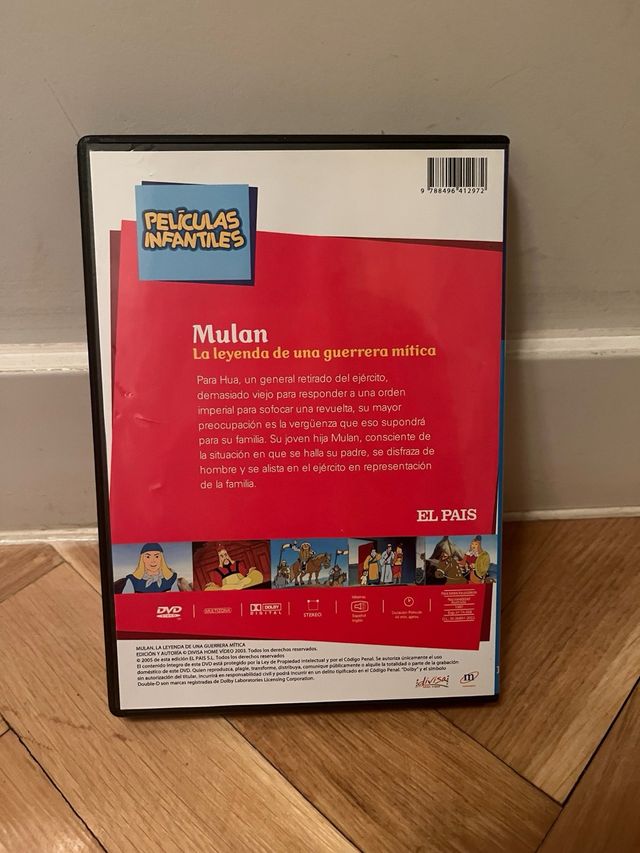 film DVD MULAN