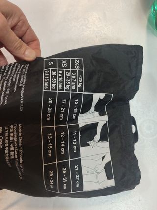 Protectores patinaje niño 2xs. De 3 a 7 añs