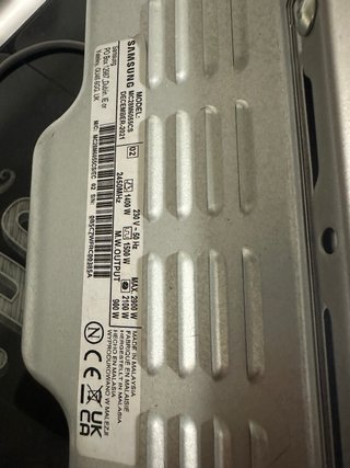 Horno microondas samsung como nuevo