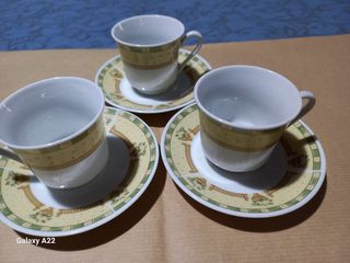 Tazzine da caffè in porcellana 