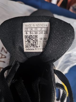 Bambas Adidas negras