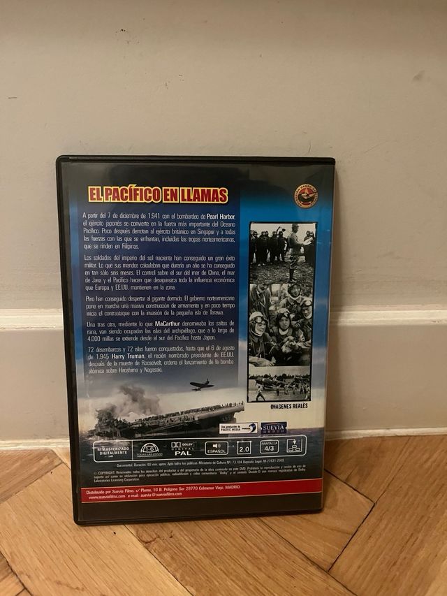 DVD «Il Pacifico in fiamme»