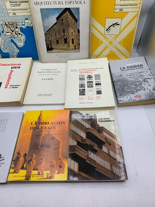 Libros de arquitectura 10 euros unidad