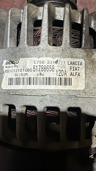 Alternador Fiat gran punto 