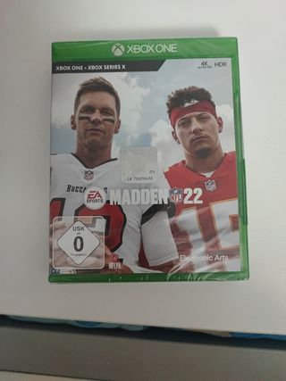 Xbox one y Xbox x MADDEN 22