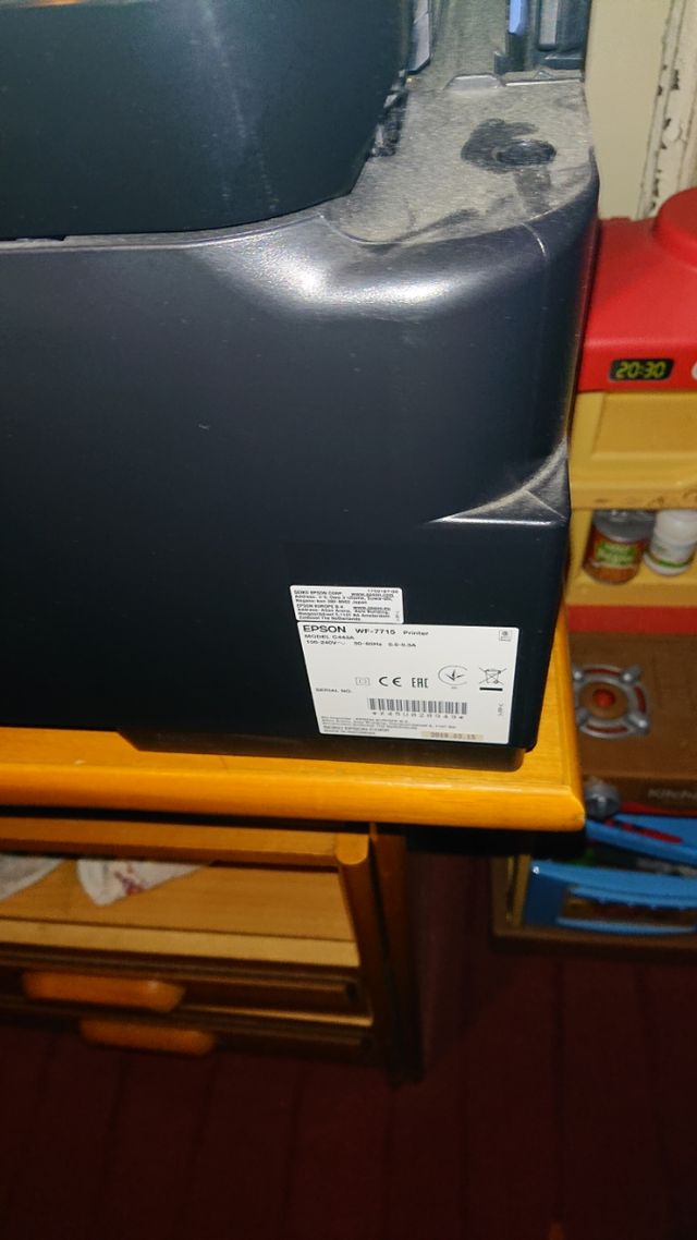 Epson wf7715 impressora multifunções