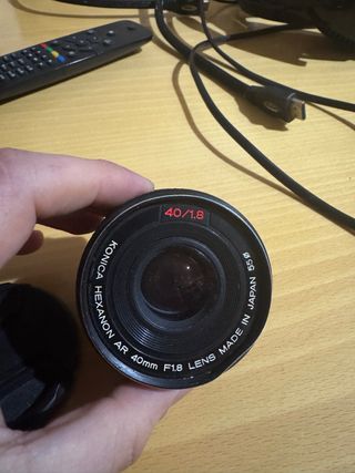 40mm f/1.8 konica analogica