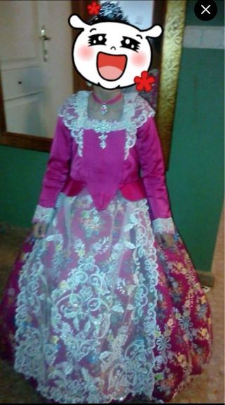 Traje fallera niña