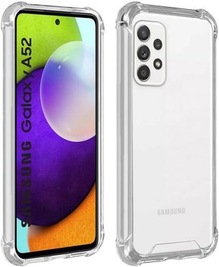 Funda para Samsung Galaxy A52 4G / 5G / A52s 5G Transparente Reforzada