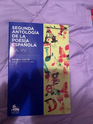 Segunda antología de la poesía española: