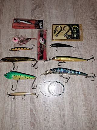 Señuelos pesca currican