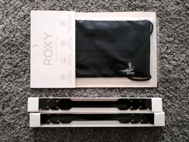 Mascarilla Roxy y clip de silicona