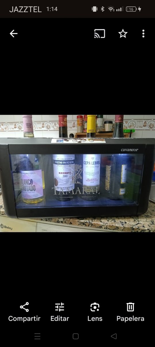 ENFRIADOR DE BOTELLAS