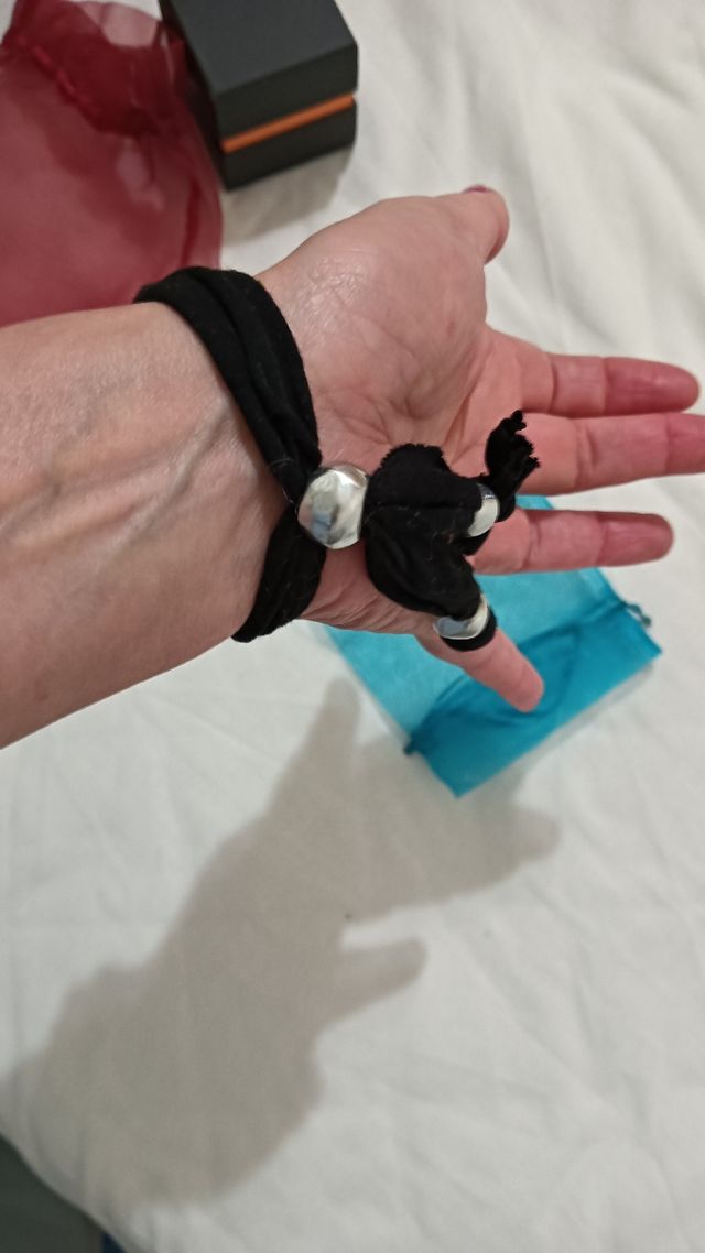 Pulsera corazón plata