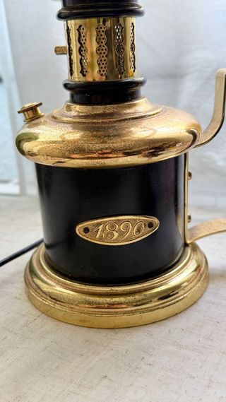 Lámpara finales del siglo XX