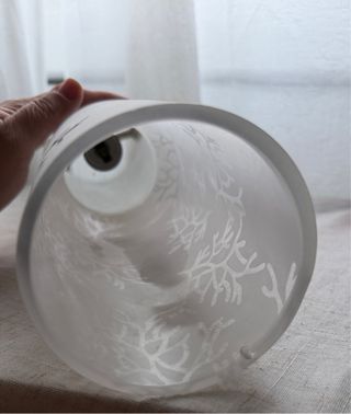 Lámpara años 80 vintage