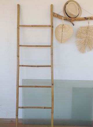 Escaleras bambu
