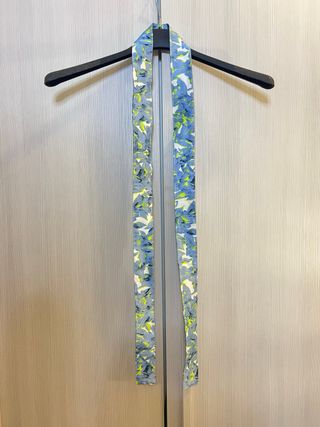 Cintura in Tessuto Regolabile Blu