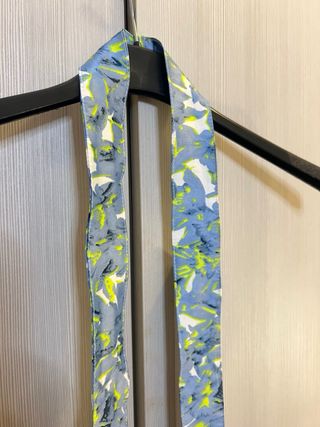 Cintura in Tessuto Regolabile Blu