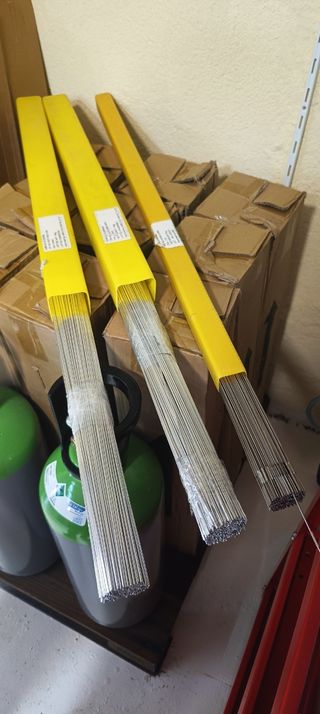 Material de soldadura.