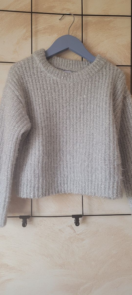 Jersey plateado Lefties. Talla 7-8