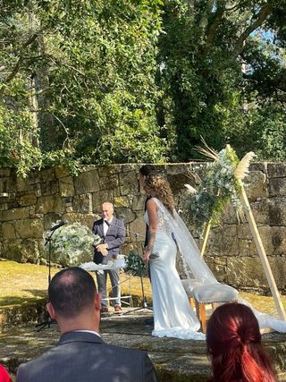 Vestido novia Rosa Clará