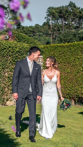 Vestido novia Rosa Clará