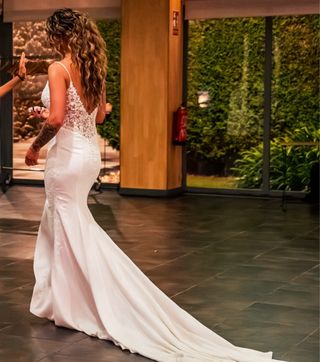 Vestido novia Rosa Clará