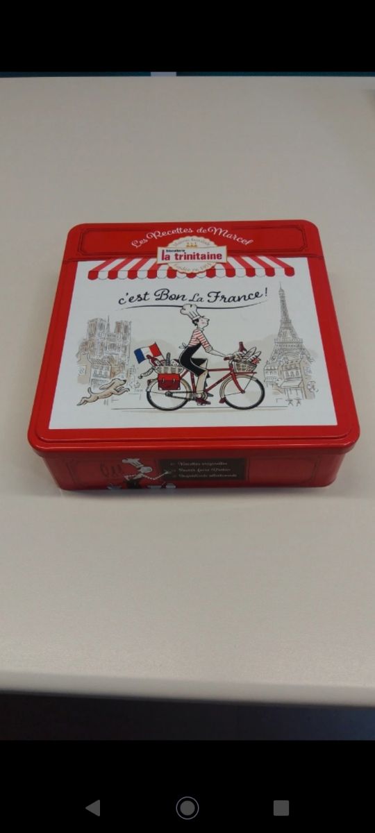 Scatola in metallo Biscuiterie La Trinitaine