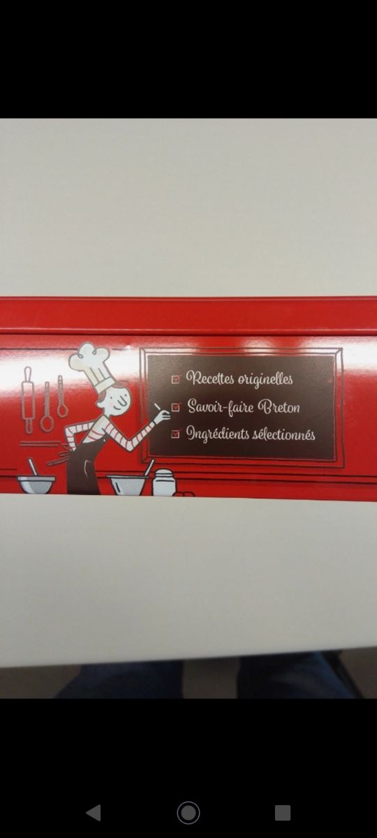 Scatola in metallo Biscuiterie La Trinitaine