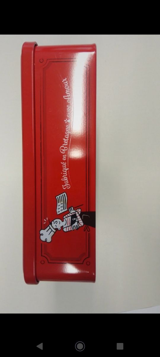 Scatola in metallo Biscuiterie La Trinitaine