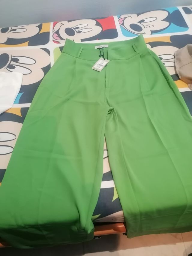 Pantalón verde TRUCCO Talla 38
