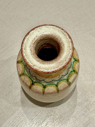 Vaso ceramiche Bertoncello disegnato Roberto Rigon