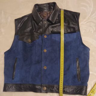 Chaleco de Cuero y Ante