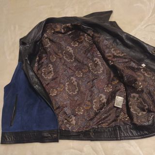 Chaleco de Cuero y Ante